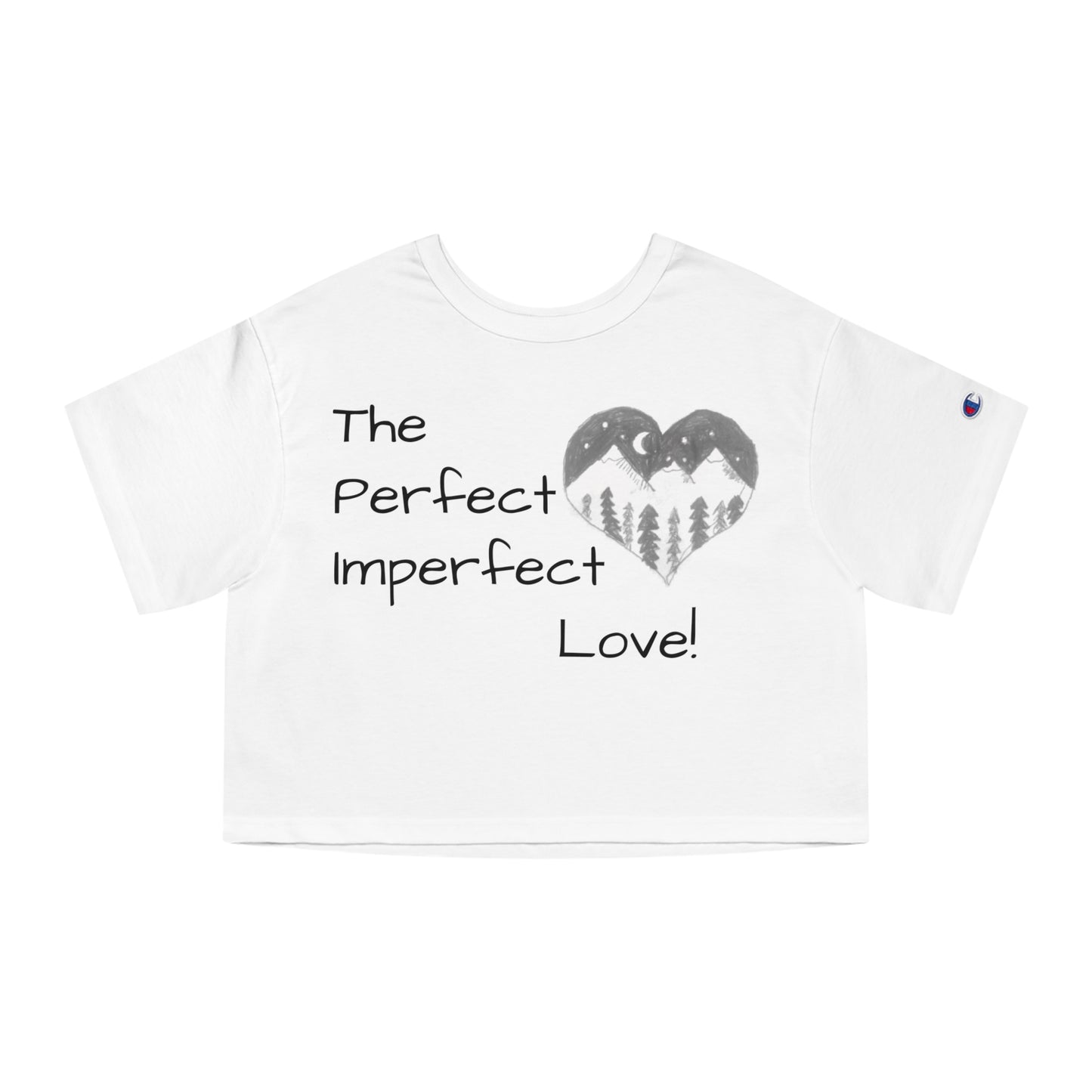 Imperfect Love Champion Women's Heritage Cropped T-Shirt