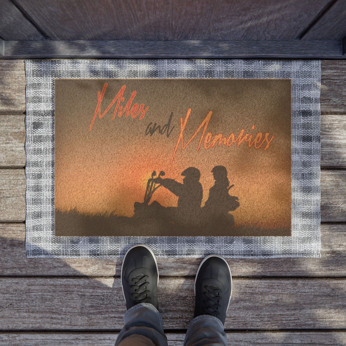 Miles and Memories Doormat