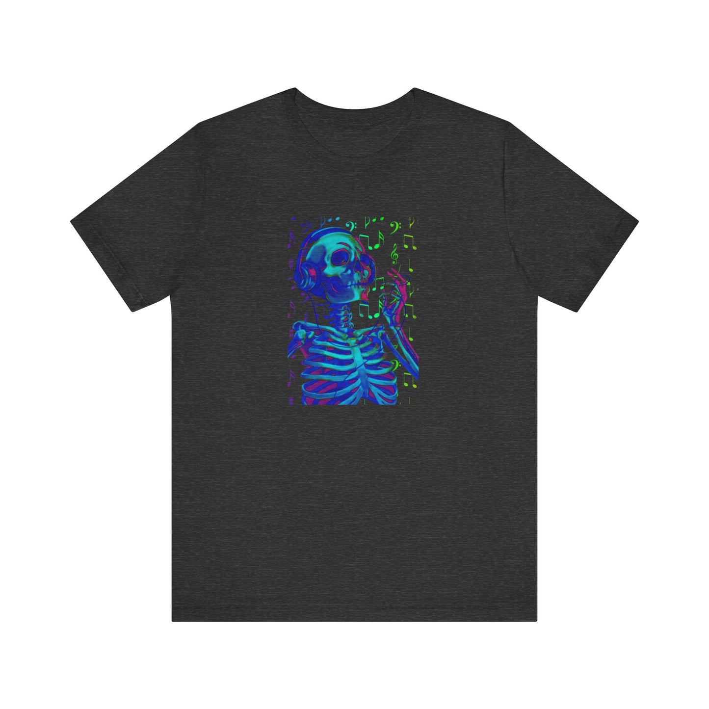 Musical Skeleton Jersey Tee