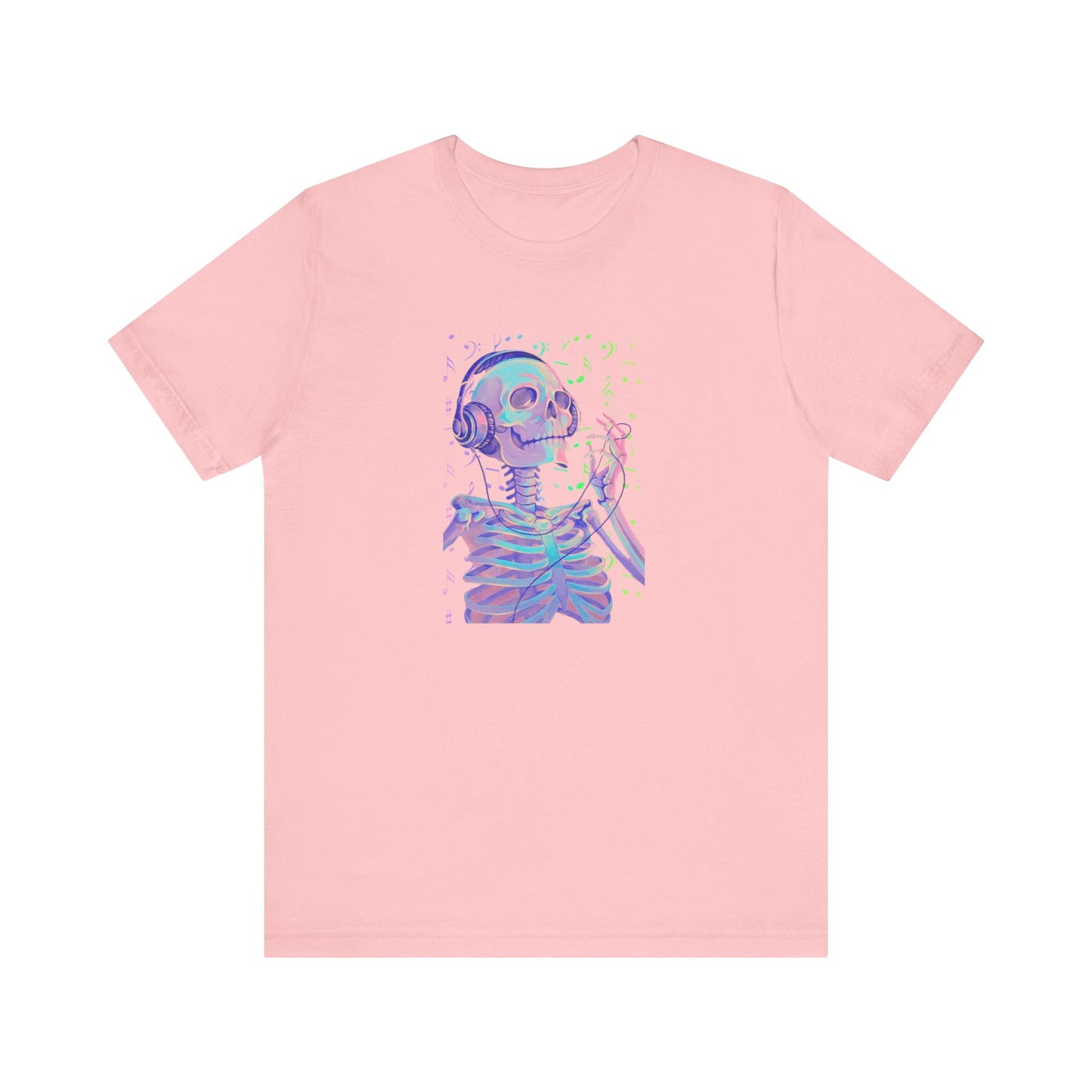 Musical Skeleton Jersey Tee