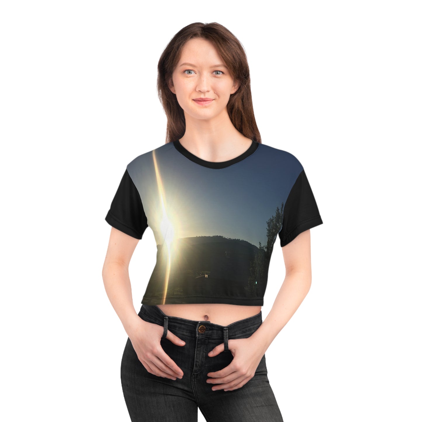 Sun's Burst Crop Top