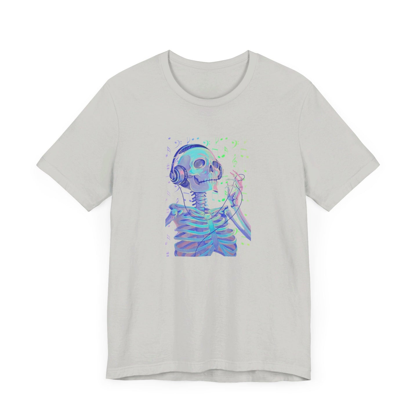 Musical Skeleton Jersey Tee