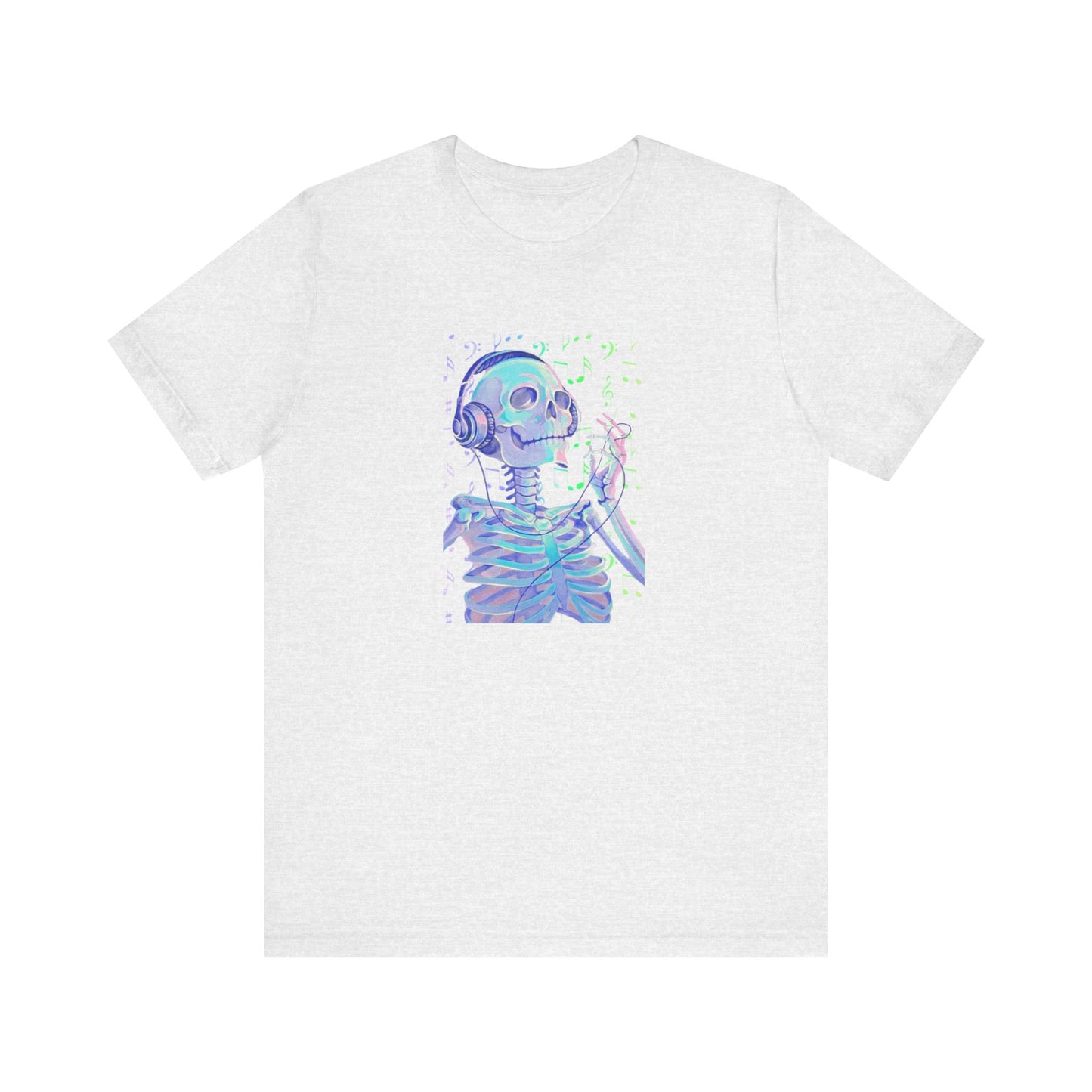 Musical Skeleton Jersey Tee