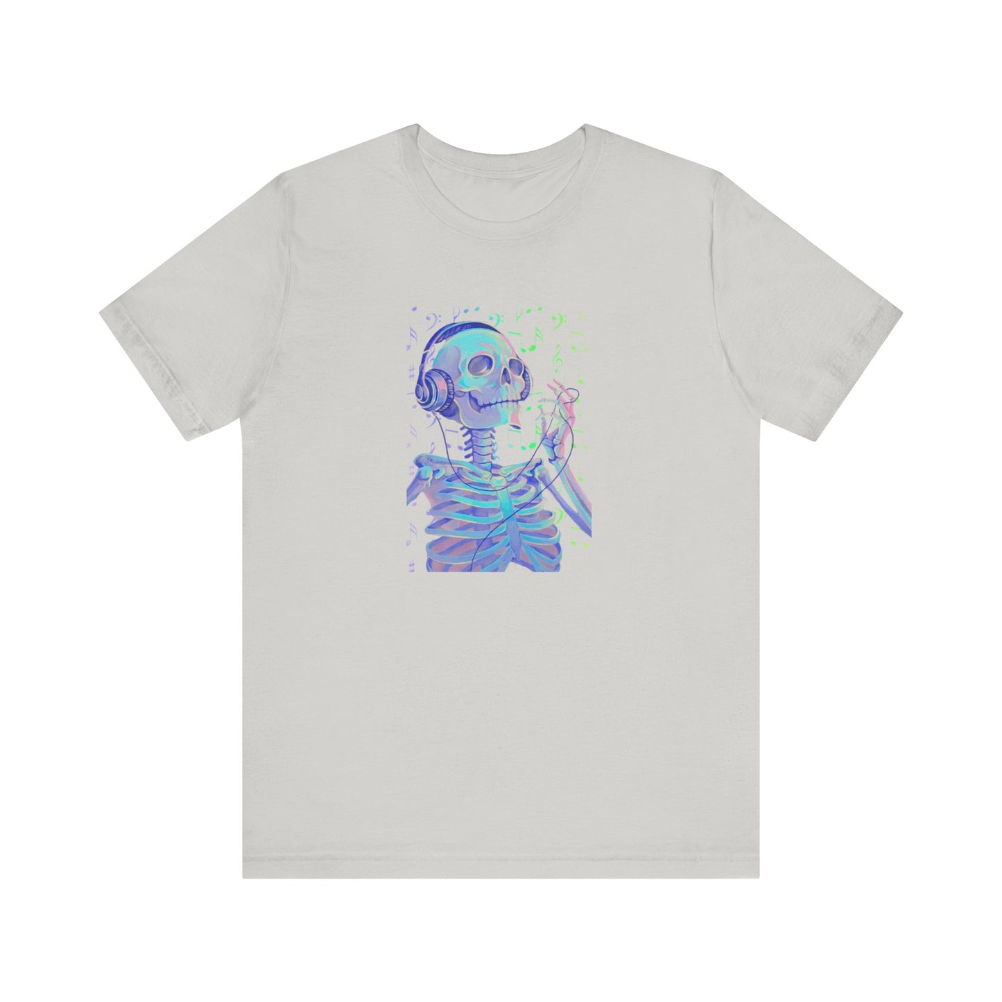 Musical Skeleton Jersey Tee