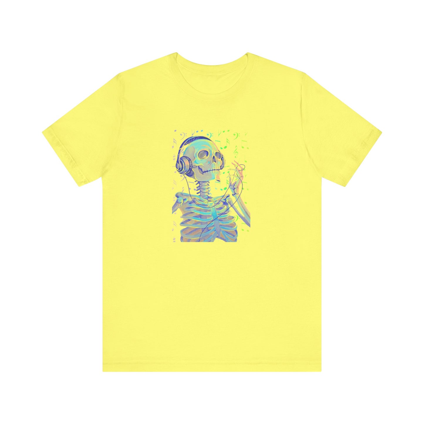 Musical Skeleton Jersey Tee