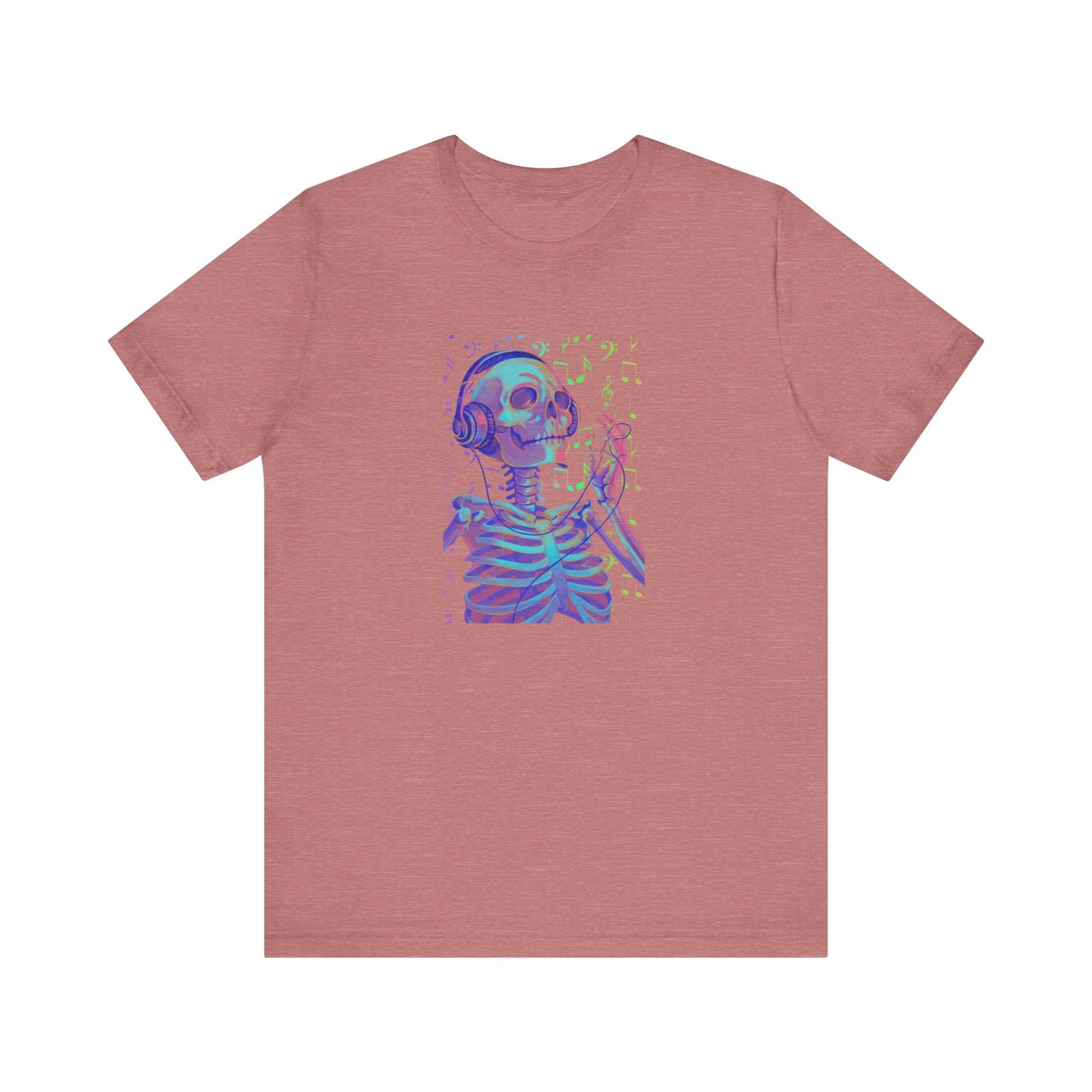 Musical Skeleton Jersey Tee