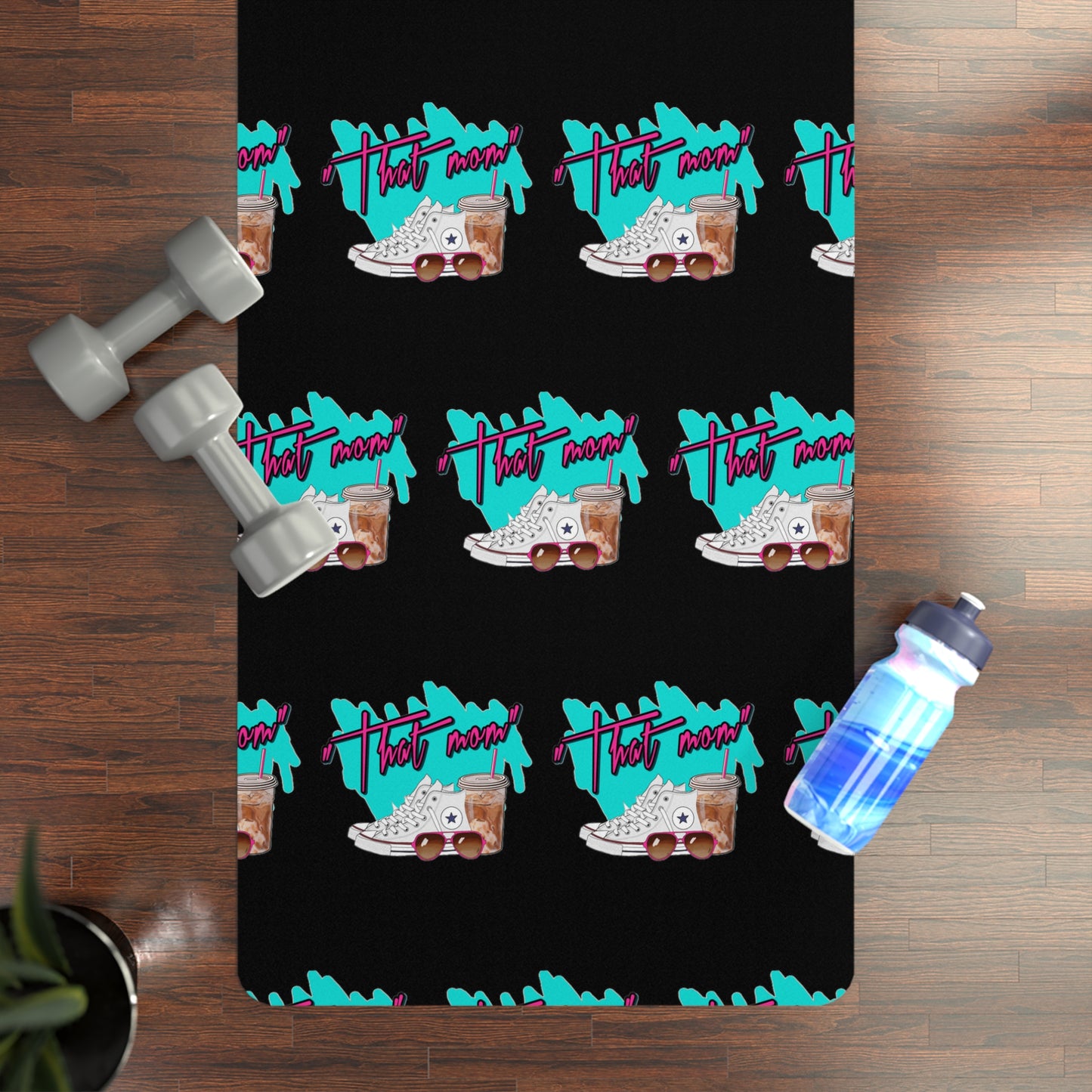 "That Mom!" Rubber Yoga Mat - TM1