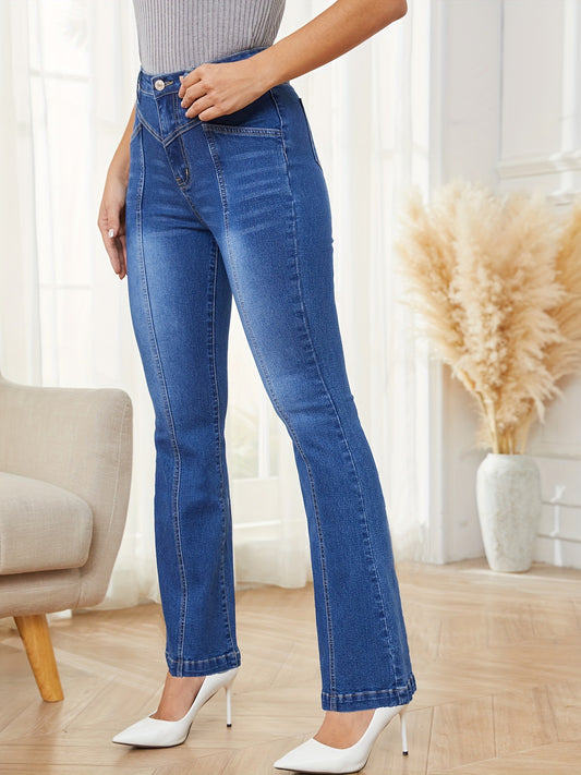 Straight Leg Stretch Jeans