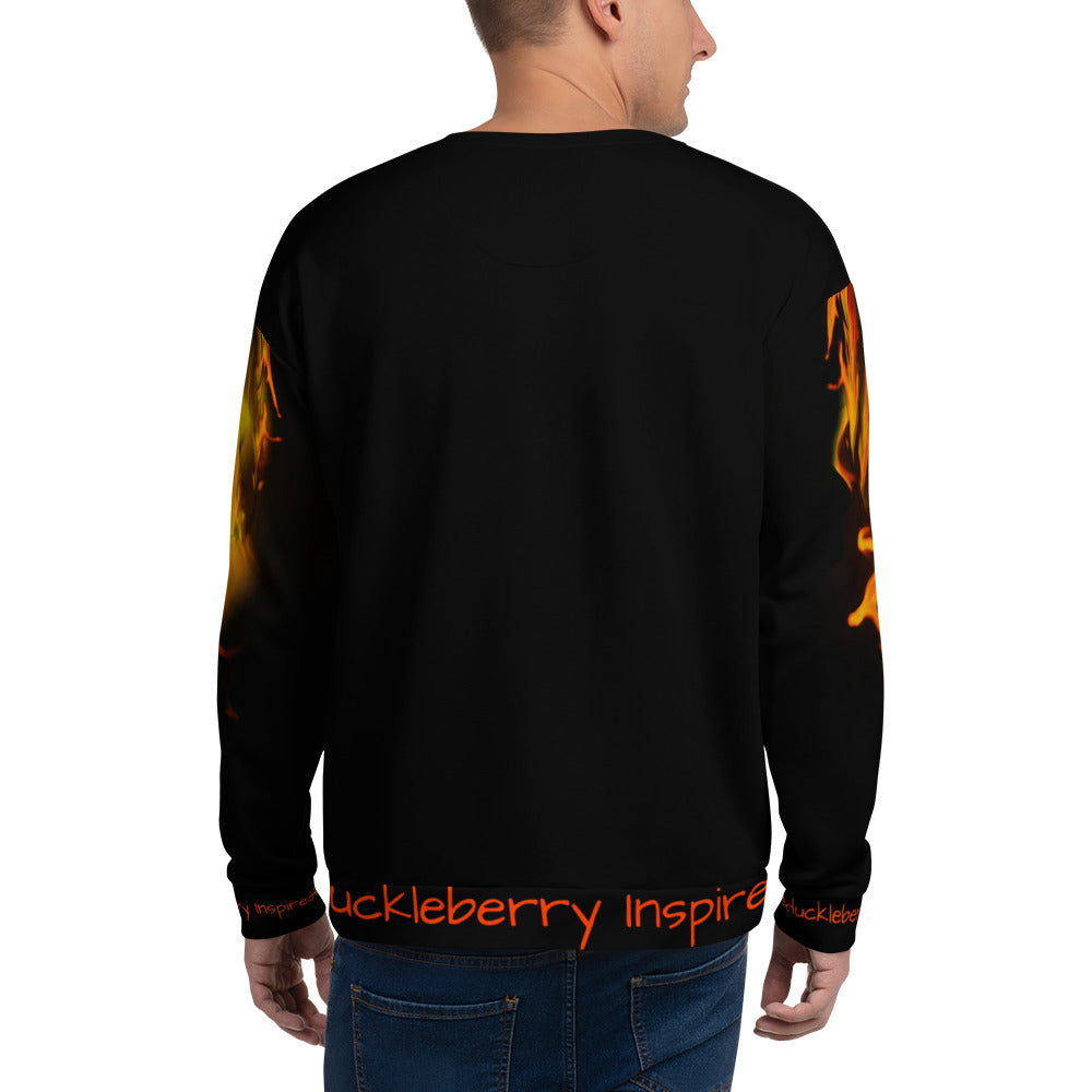 Dark Phoenix Flaming Unisex Sweatshirt